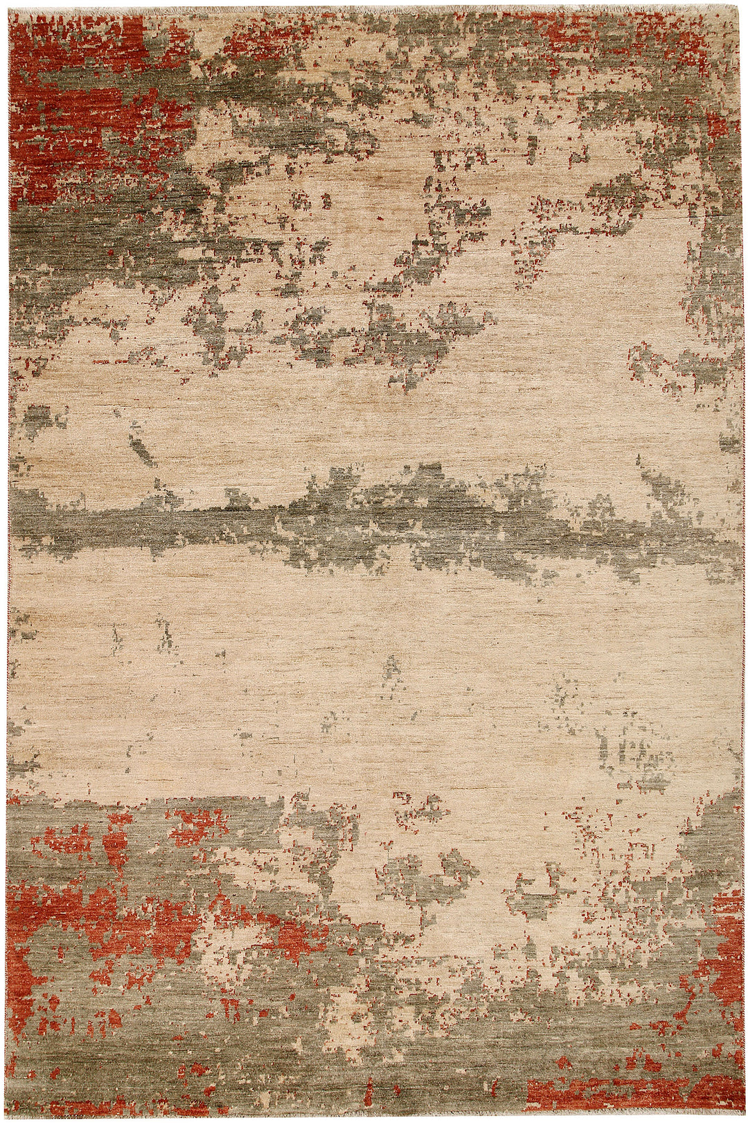 Bisque Abstract 6' 6 x 9' 8 - No. 65121 - ALRUG Rug Store