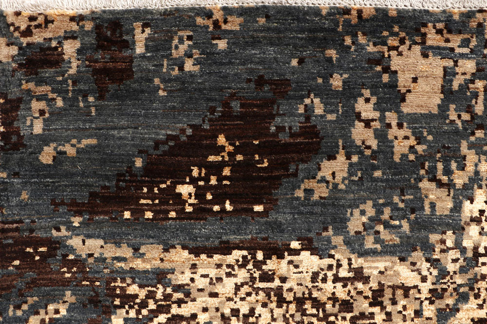 Multi Colored Abstract 8' x 9' 11 - No. 65123 - ALRUG Rug Store