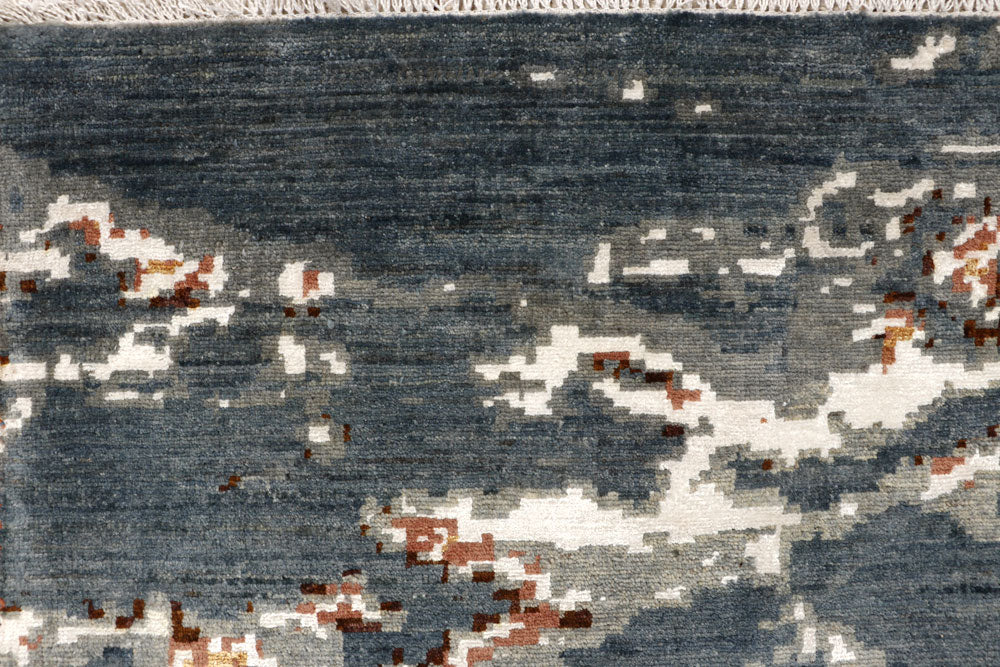 Multi Colored Abstract 8' x 9' 9 - No. 65124 - ALRUG Rug Store