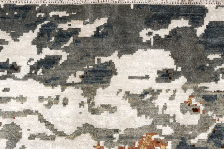 Multi Colored Abstract 8' x 9' 9 - No. 65124 - ALRUG Rug Store