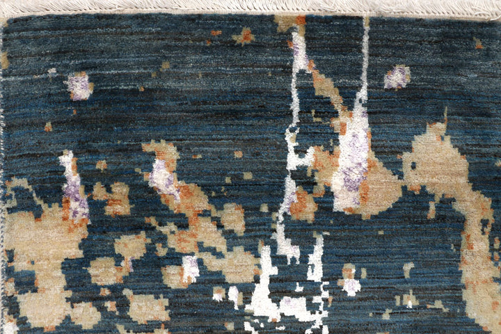 Multi Colored Abstract 8' x 10' 1 - No. 65126 - ALRUG Rug Store