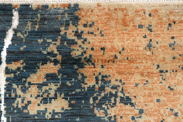 Multi Colored Abstract 8' x 10' 1 - No. 65126 - ALRUG Rug Store