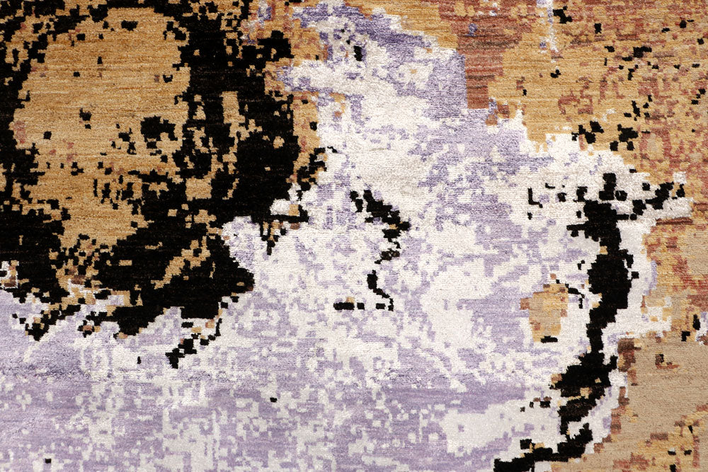 Multi Colored Abstract 8' x 10' 6 - No. 65127 - ALRUG Rug Store