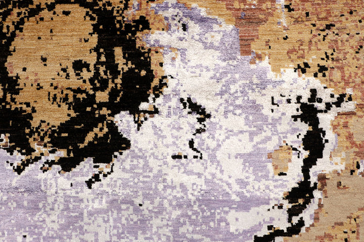 Multi Colored Abstract 8' x 10' 6 - No. 65127 - ALRUG Rug Store