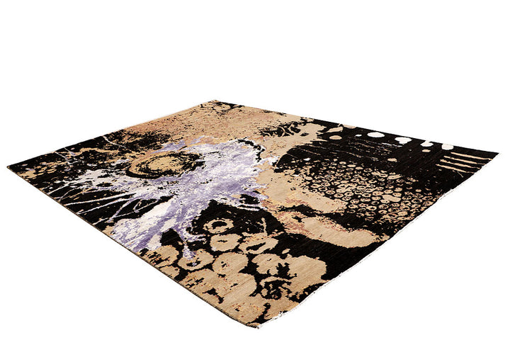 Multi Colored Abstract 8' x 10' 6 - No. 65127 - ALRUG Rug Store