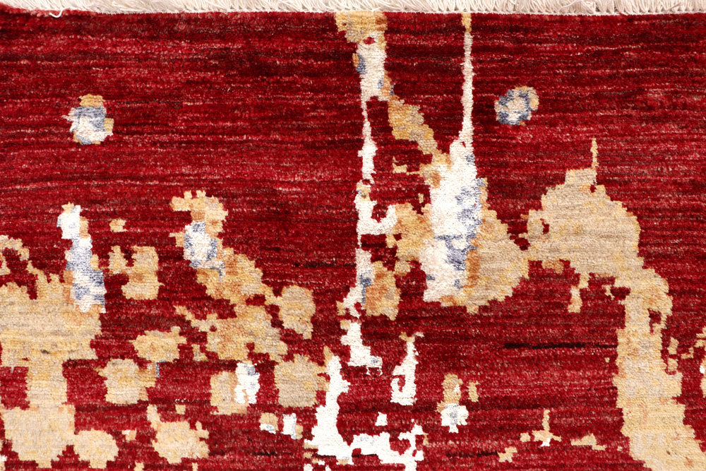 Multi Colored Abstract 8' x 9' 11 - No. 65128 - ALRUG Rug Store