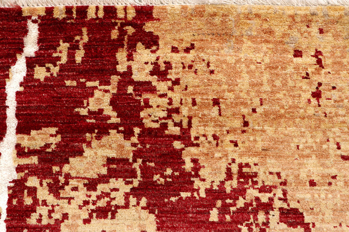 Multi Colored Abstract 8' x 9' 11 - No. 65128 - ALRUG Rug Store