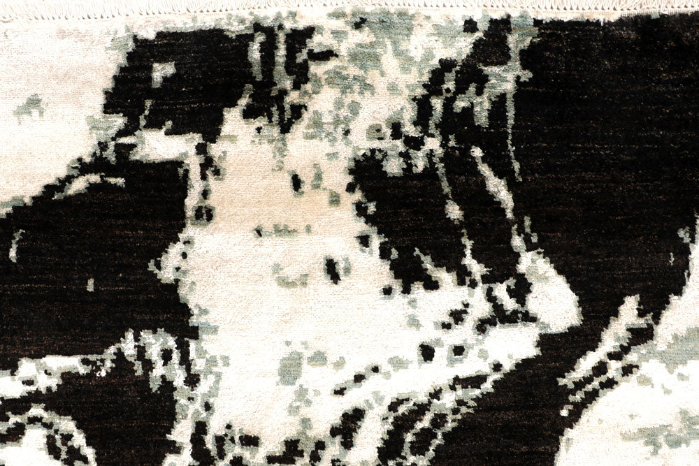 Multi Colored Abstract 8' x 10' 6 - No. 65129 - ALRUG Rug Store