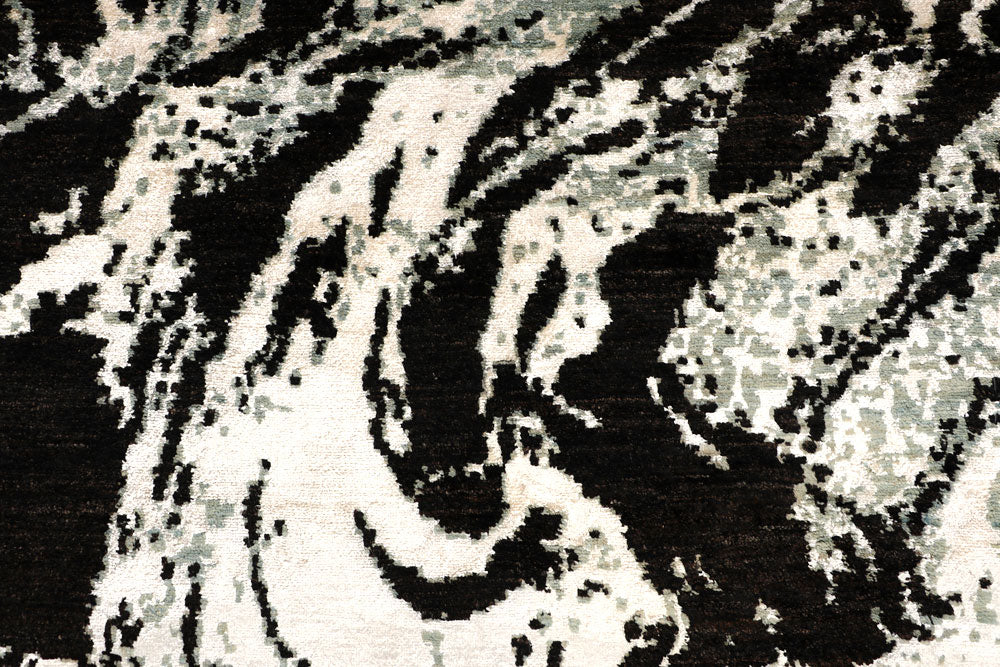 Multi Colored Abstract 8' x 10' 6 - No. 65129 - ALRUG Rug Store