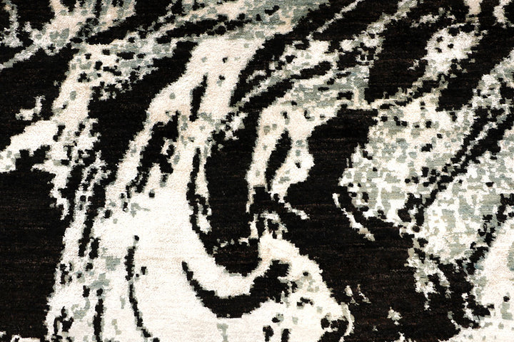 Multi Colored Abstract 8' x 10' 6 - No. 65129 - ALRUG Rug Store