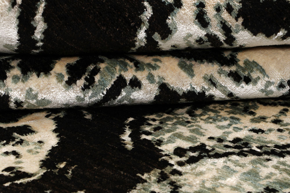 Multi Colored Abstract 8' x 10' 6 - No. 65129 - ALRUG Rug Store