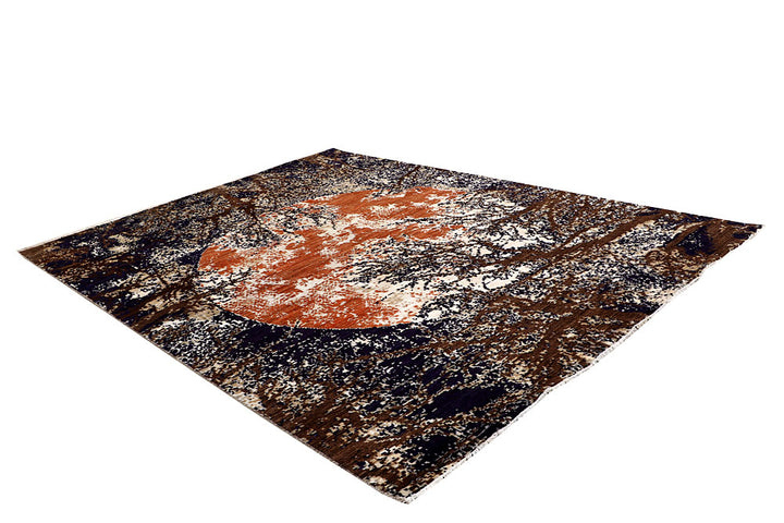 Multi Colored Abstract 7' 11 x 10' 4 - No. 65130 - ALRUG Rug Store