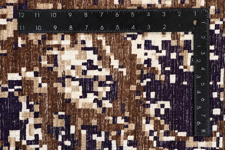 Multi Colored Abstract 7' 11 x 10' 4 - No. 65130 - ALRUG Rug Store