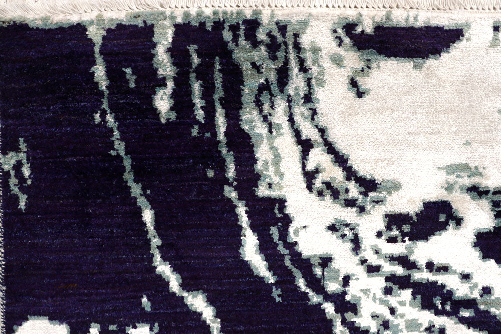 Multi Colored Abstract 8' 1 x 9' 11 - No. 65131 - ALRUG Rug Store