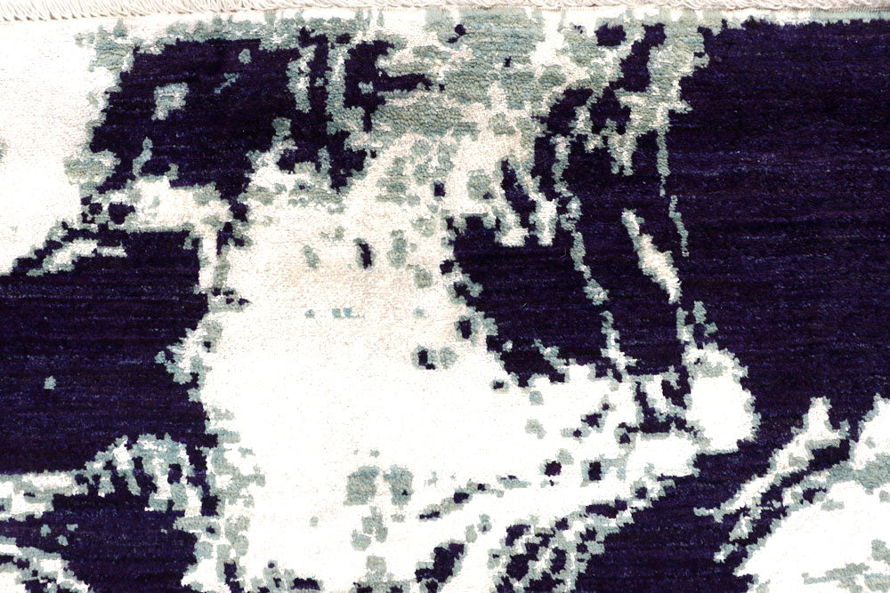 Multi Colored Abstract 8' 1 x 9' 11 - No. 65131 - ALRUG Rug Store