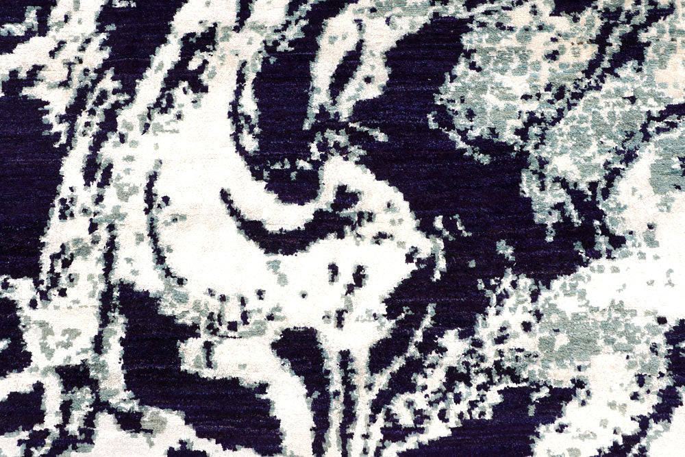 Multi Colored Abstract 8' 1 x 9' 11 - No. 65131 - ALRUG Rug Store