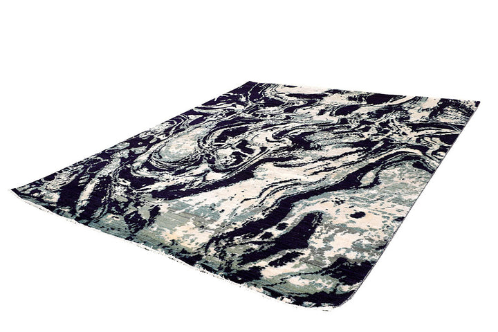 Multi Colored Abstract 8' 1 x 9' 11 - No. 65131 - ALRUG Rug Store