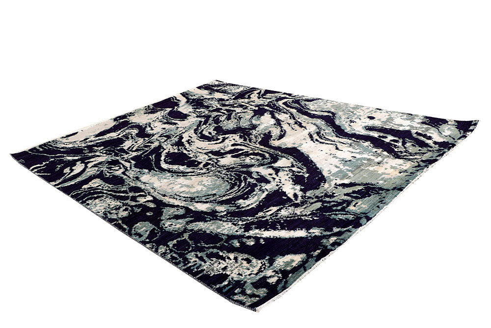 Multi Colored Abstract 8' 1 x 9' 11 - No. 65131 - ALRUG Rug Store