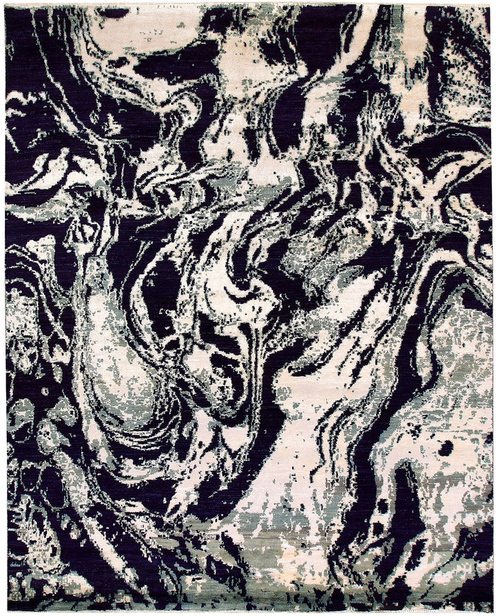 Multi Colored Abstract 8' 1 x 9' 11 - No. 65131 - ALRUG Rug Store