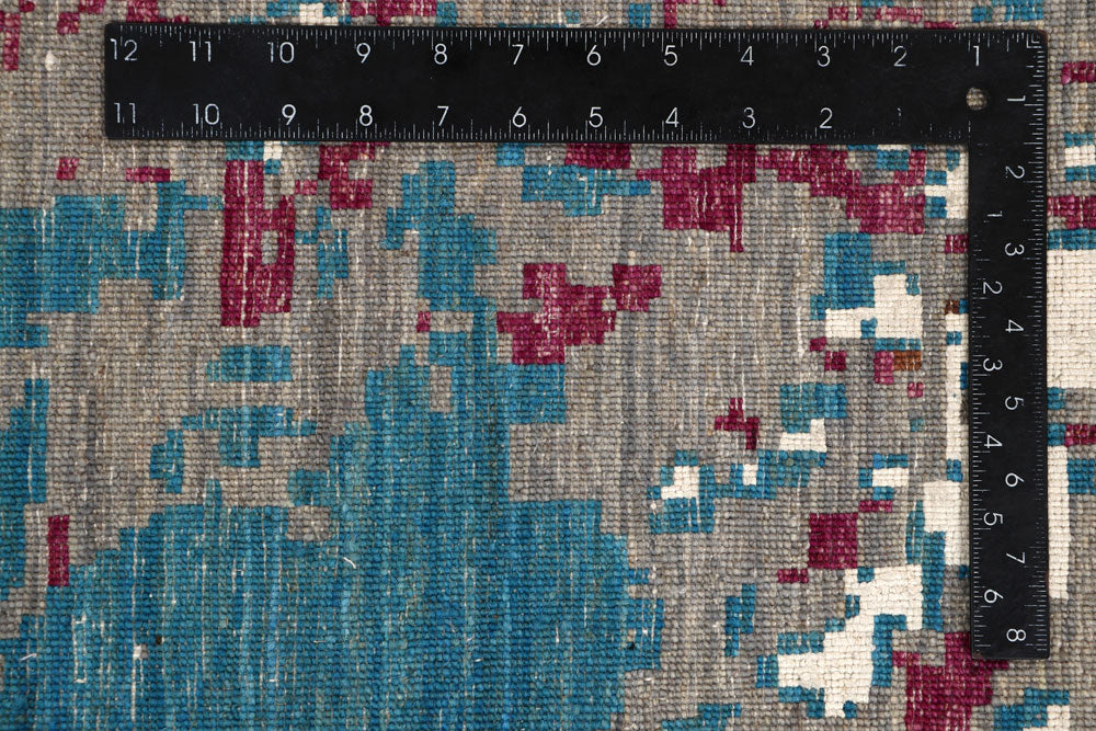 Multi Colored Abstract 8' x 10' 6 - No. 65133 - ALRUG Rug Store