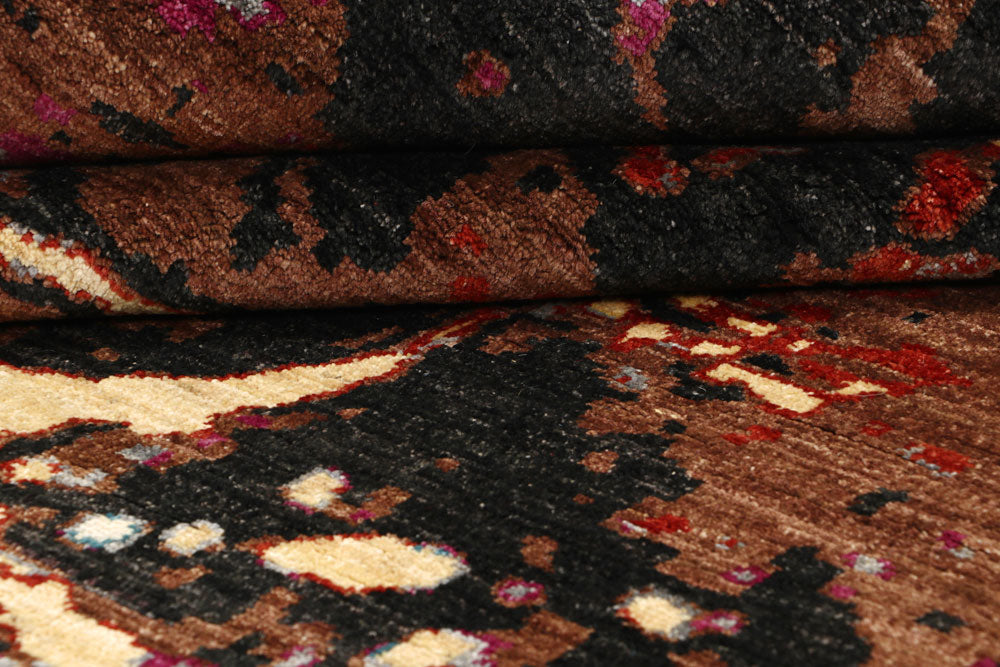 Multi Colored Abstract 8' x 9' 9 - No. 65135 - ALRUG Rug Store