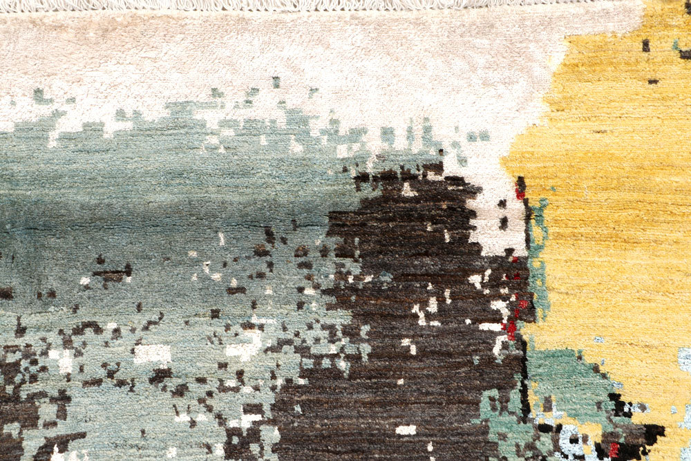 Multi Colored Abstract 8' x 10' 4 - No. 65137 - ALRUG Rug Store