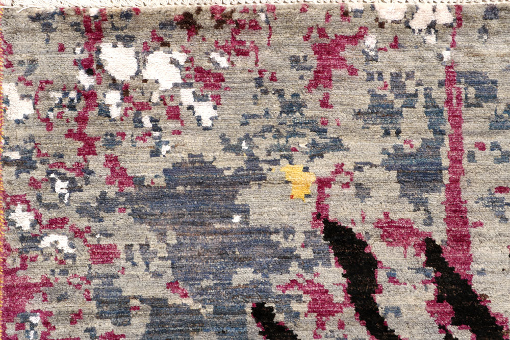 Multi Colored Abstract 7' 11 x 10' 1 - No. 65138 - ALRUG Rug Store