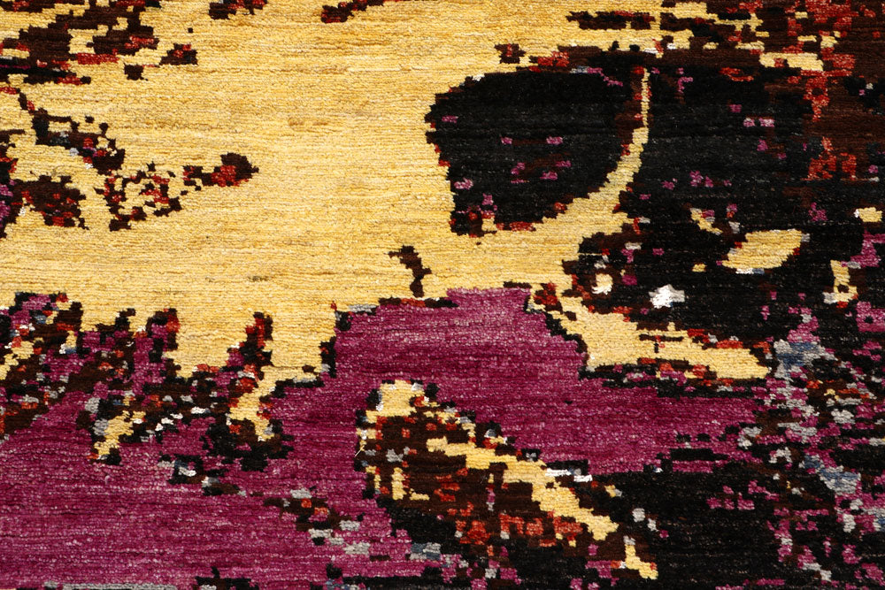 Multi Colored Abstract 7' 11 x 10' 1 - No. 65138 - ALRUG Rug Store