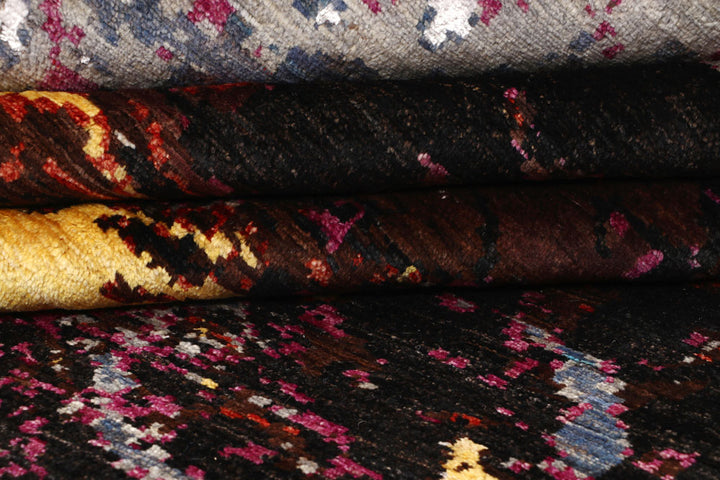 Multi Colored Abstract 7' 11 x 10' 1 - No. 65138 - ALRUG Rug Store