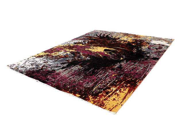 Multi Colored Abstract 7' 11 x 10' 1 - No. 65138 - ALRUG Rug Store