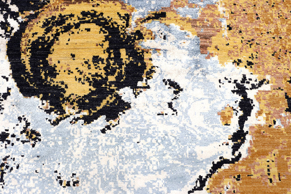 Multi Colored Abstract 8' x 10' 1 - No. 65139 - ALRUG Rug Store