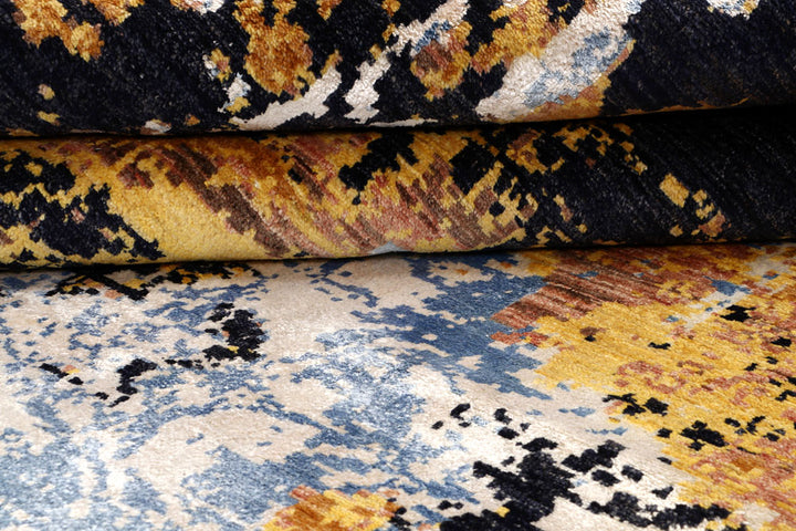 Multi Colored Abstract 8' x 10' 1 - No. 65139 - ALRUG Rug Store