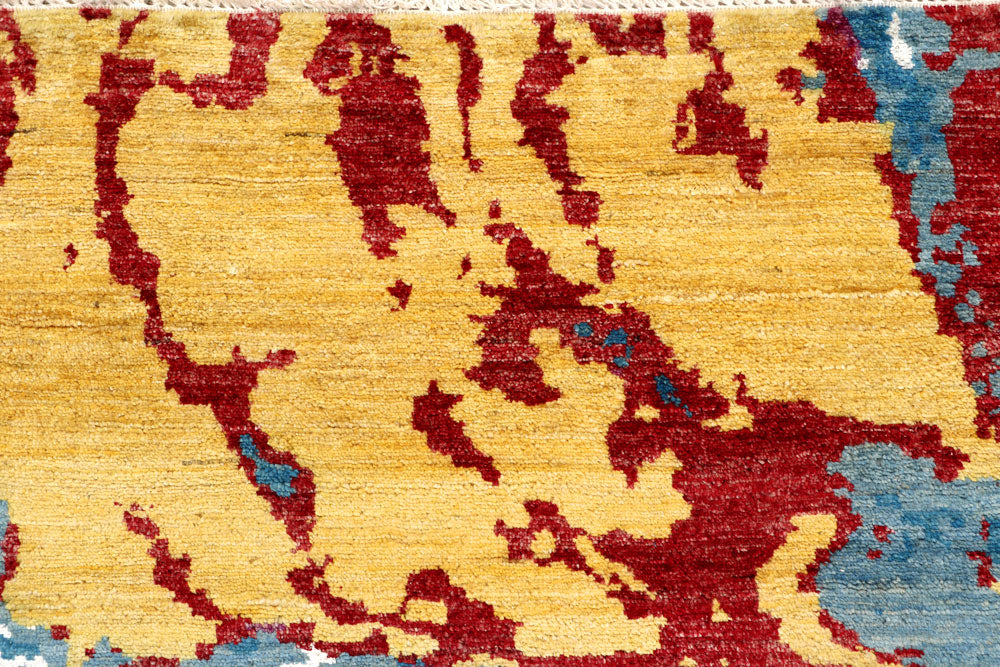 Multi Colored Abstract 8' x 9' 11 - No. 65140 - ALRUG Rug Store