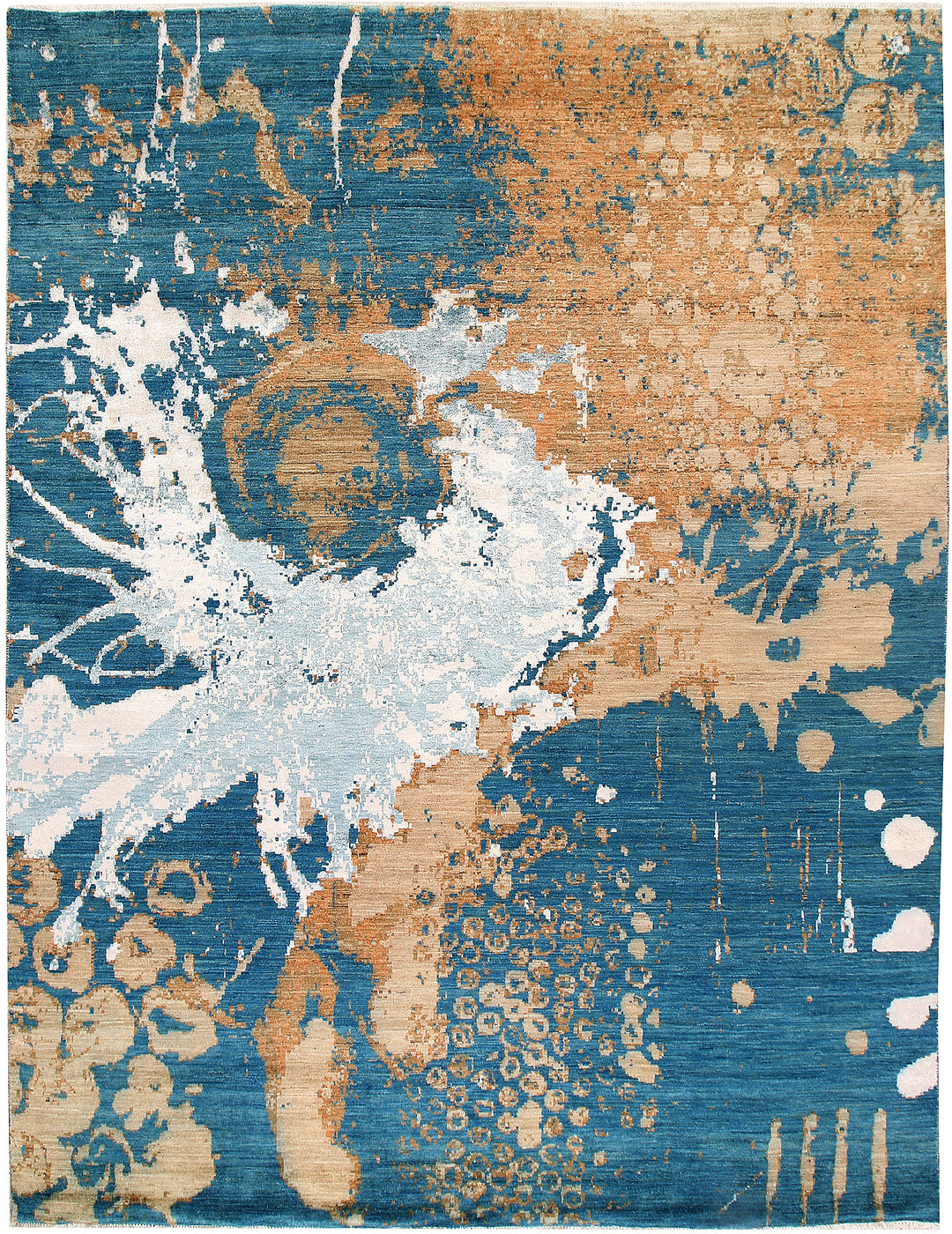 Multi Colored Abstract 8' x 10' 4 - No. 65141 - ALRUG Rug Store