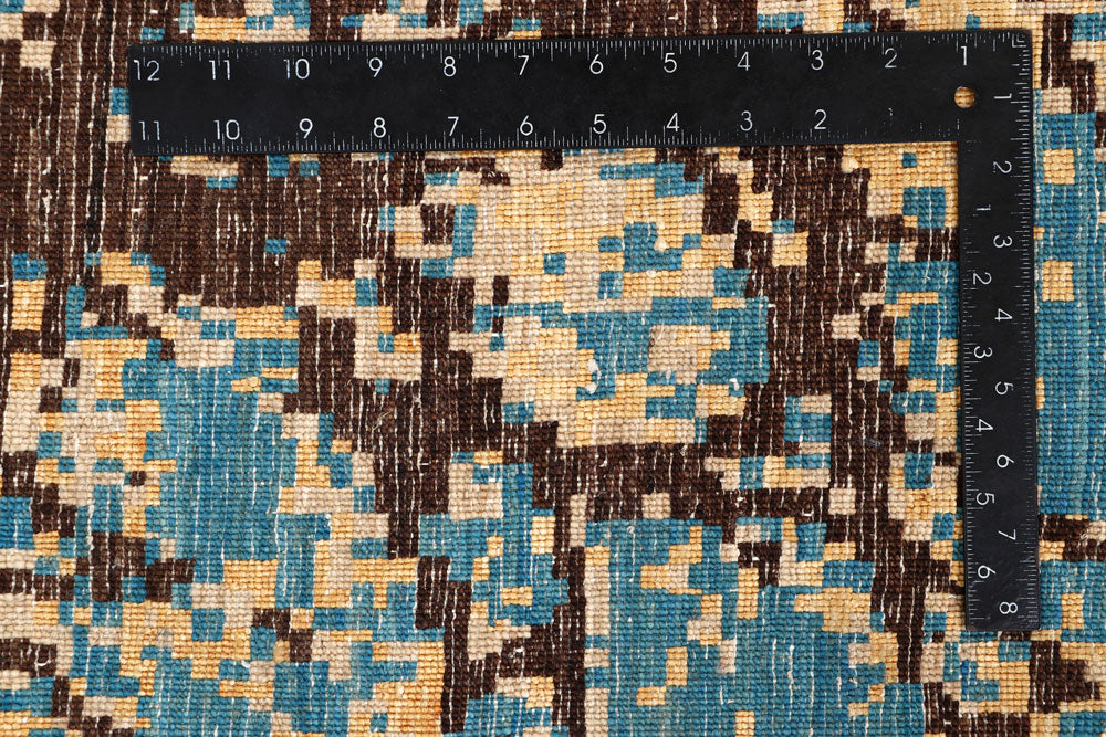 Multi Colored Abstract 8' x 10' 10 - No. 65142 - ALRUG Rug Store