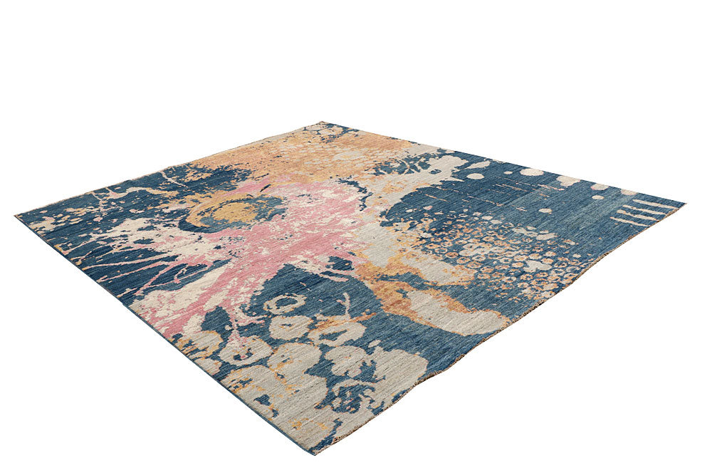 Multi Colored Abstract 8' 4 x 10' - No. 65143 - ALRUG Rug Store