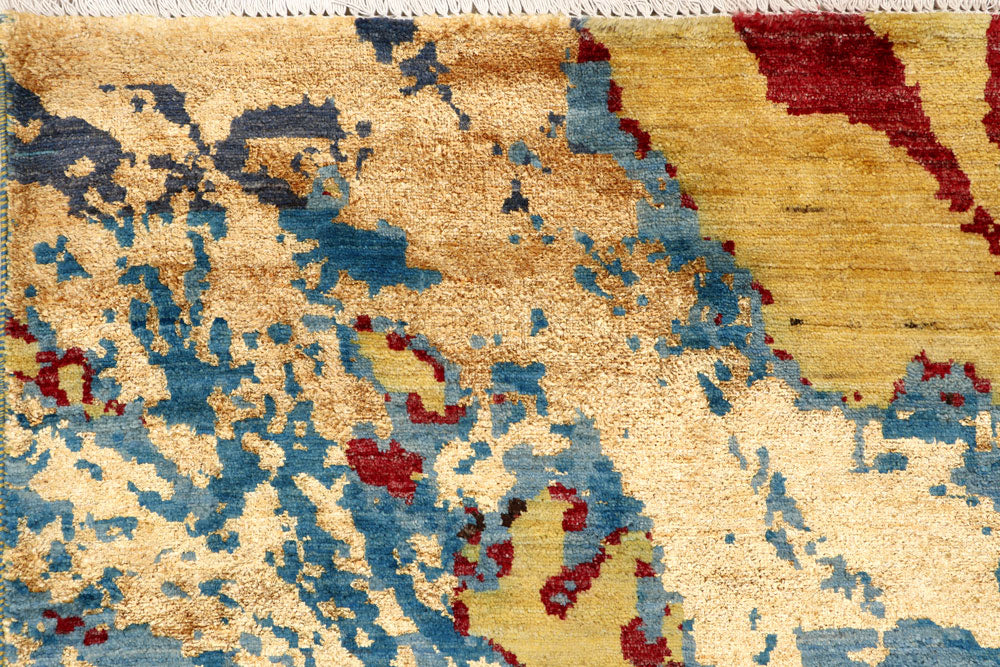 Multi Colored Abstract 8' x 10' 2 - No. 65145 - ALRUG Rug Store