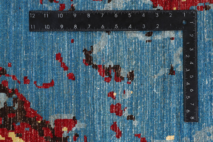 Multi Colored Abstract 8' x 10' 2 - No. 65145 - ALRUG Rug Store