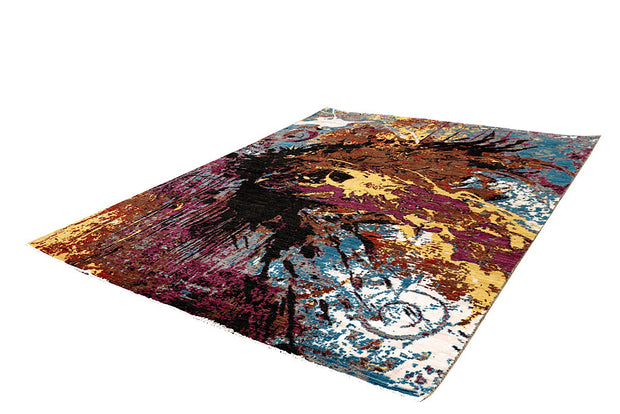 Multi Colored Abstract 8' x 10' 2 - No. 65146 - ALRUG Rug Store