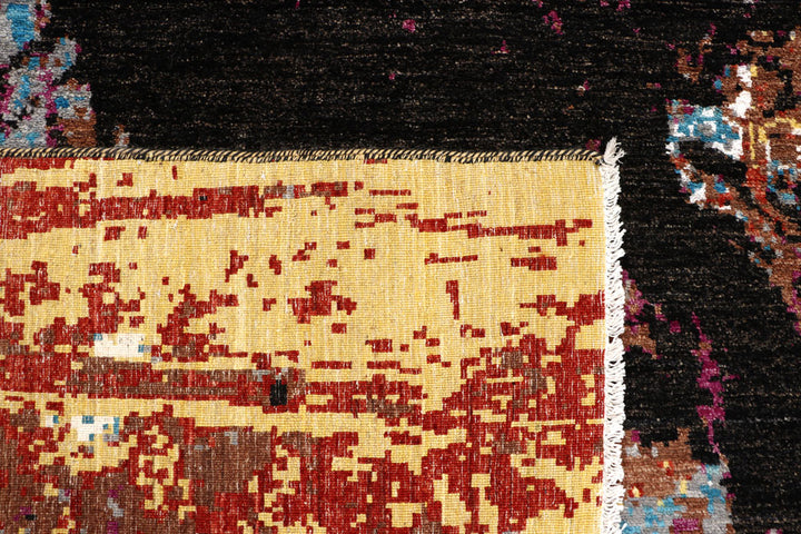 Multi Colored Abstract 8' x 10' 2 - No. 65146 - ALRUG Rug Store