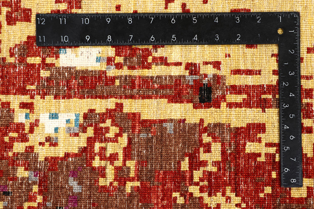 Multi Colored Abstract 8' x 10' 2 - No. 65146 - ALRUG Rug Store