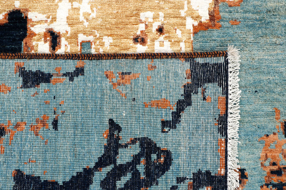 Multi Colored Abstract 7' 10 x 9' 10 - No. 65147 - ALRUG Rug Store