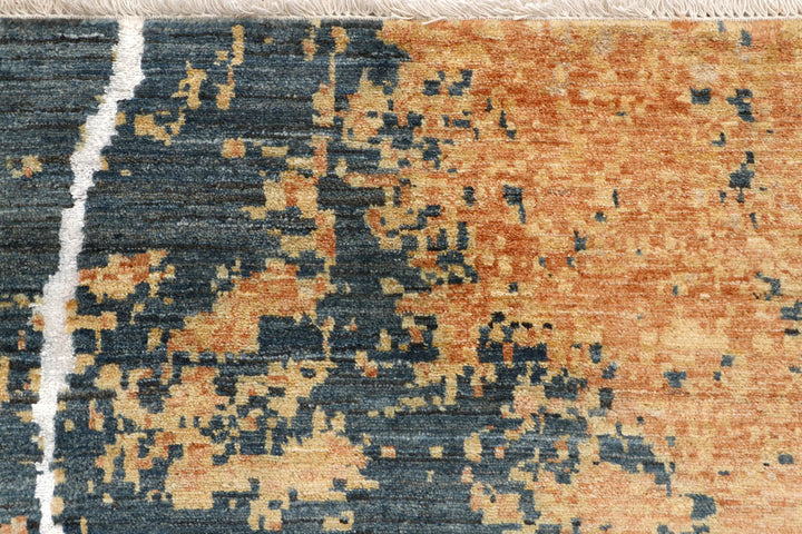 Multi Colored Abstract 7' 11 x 10' 1 - No. 65148 - ALRUG Rug Store