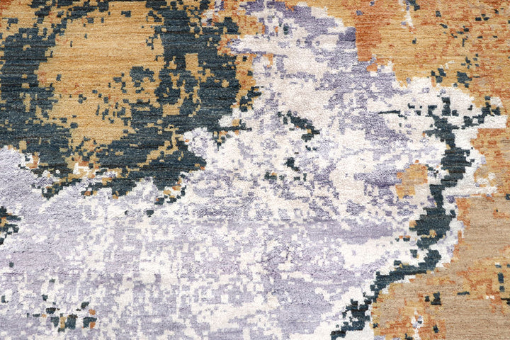 Multi Colored Abstract 7' 11 x 10' 1 - No. 65148 - ALRUG Rug Store