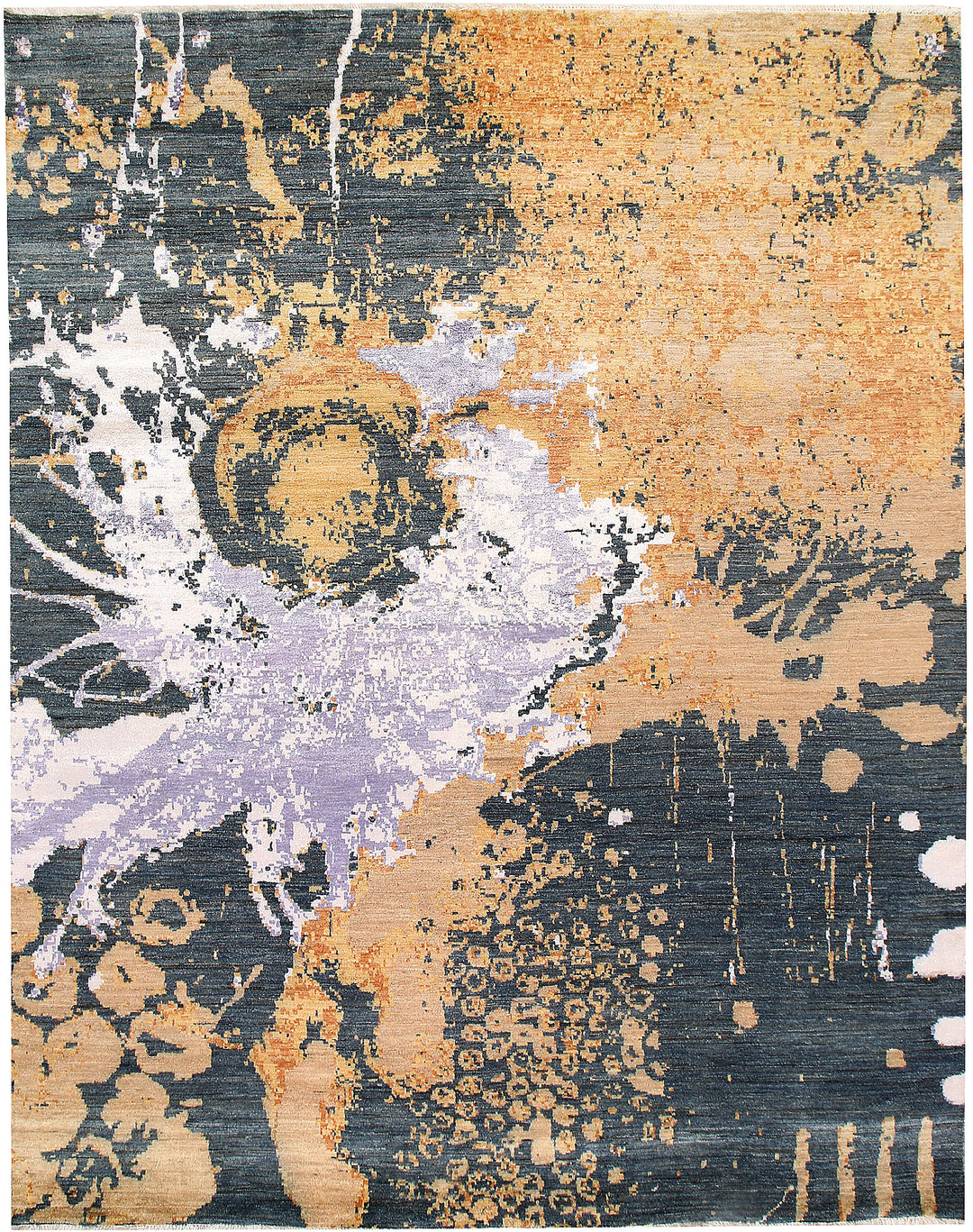 Multi Colored Abstract 7' 11 x 10' 1 - No. 65148 - ALRUG Rug Store