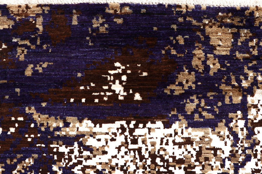 Multi Colored Abstract 7'  10" x 10'  4" - No. QA51208