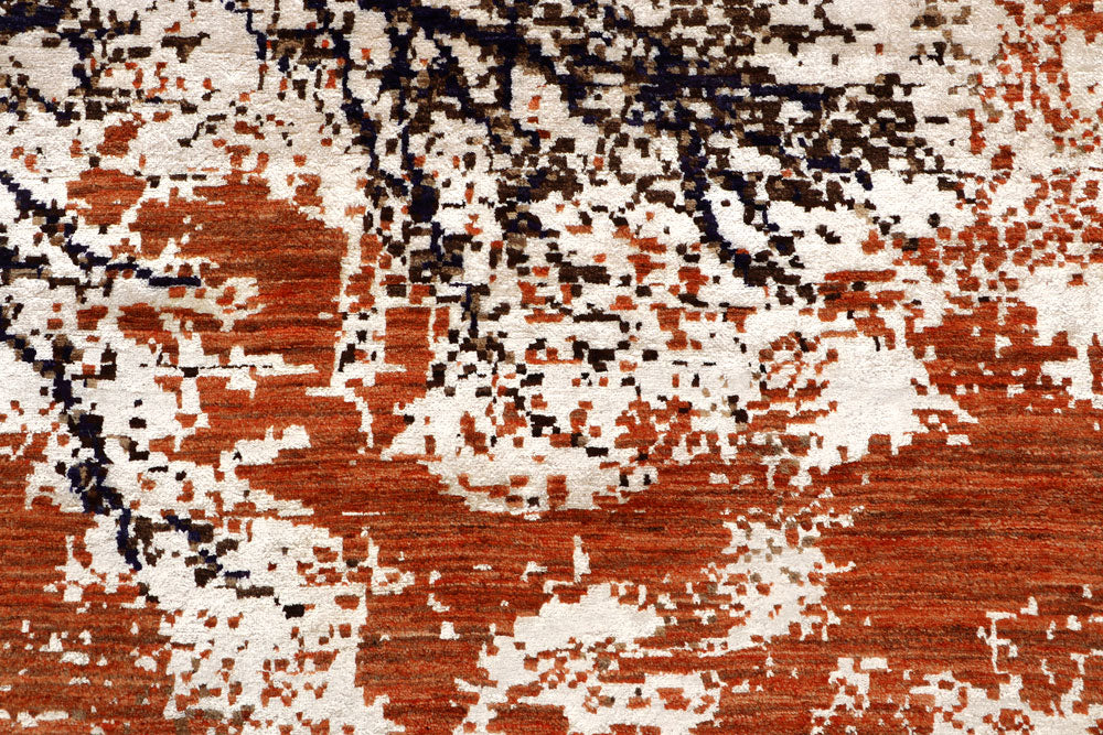 Multi Colored Abstract 7' 10 x 10' 4 - No. 65150 - ALRUG Rug Store