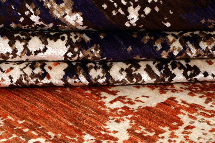 Multi Colored Abstract 7' 10 x 10' 4 - No. 65150 - ALRUG Rug Store