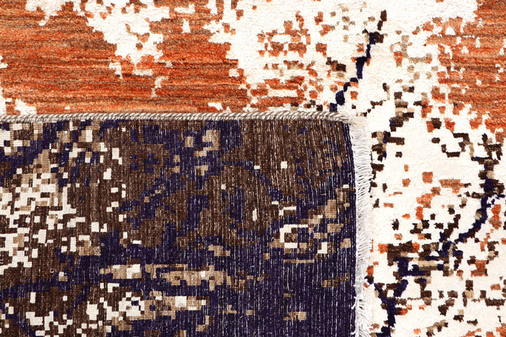 Multi Colored Abstract 7' 10 x 10' 4 - No. 65150 - ALRUG Rug Store