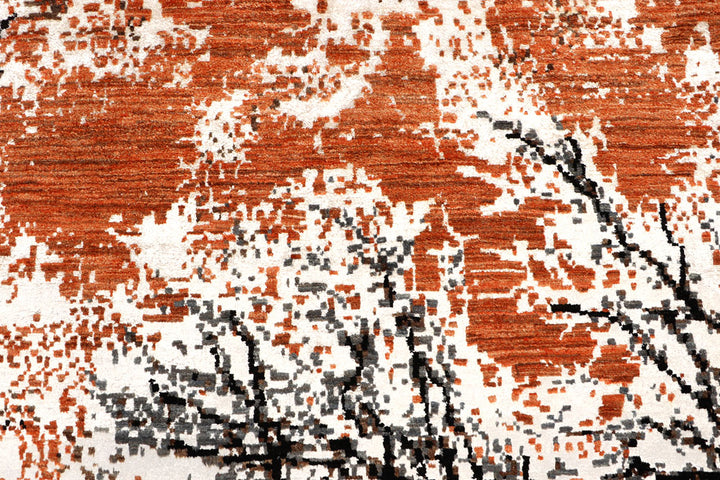 Multi Colored Abstract 7' 11 x 10' 2 - No. 65151 - ALRUG Rug Store